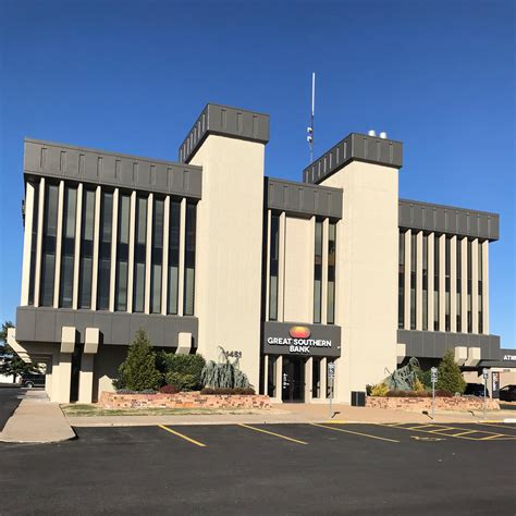 Great southern bank springfield mo - Branch address, phone number, and hours of operation for Great Southern Bank at West Republic Road, Springfield MO. Name Great Southern Bank Address 2945 West Republic Road Springfield, Missouri, 65807 Phone 417-895-5203 Hours